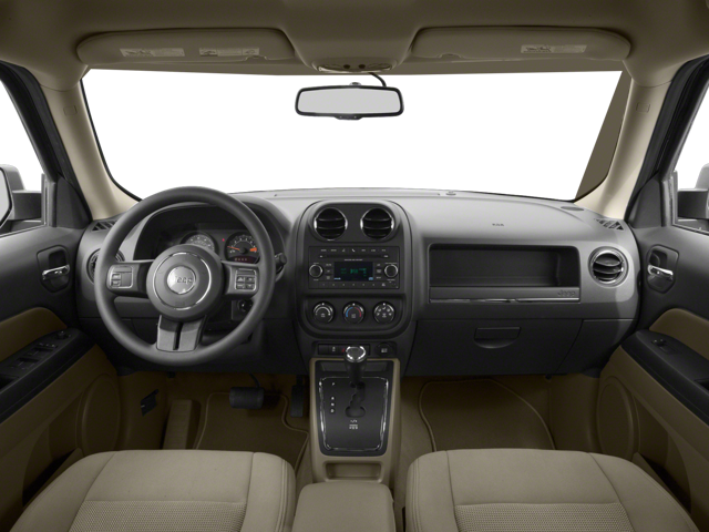 Interior view of a Jeep Patriot