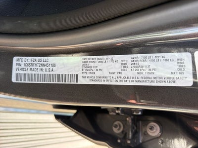 2022 RAM 1500 Limited