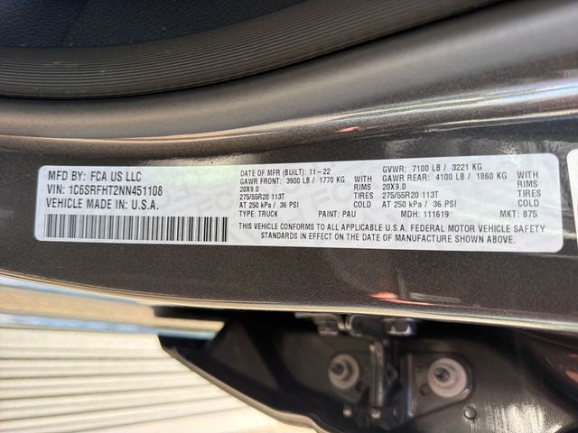 2022 RAM 1500 Limited