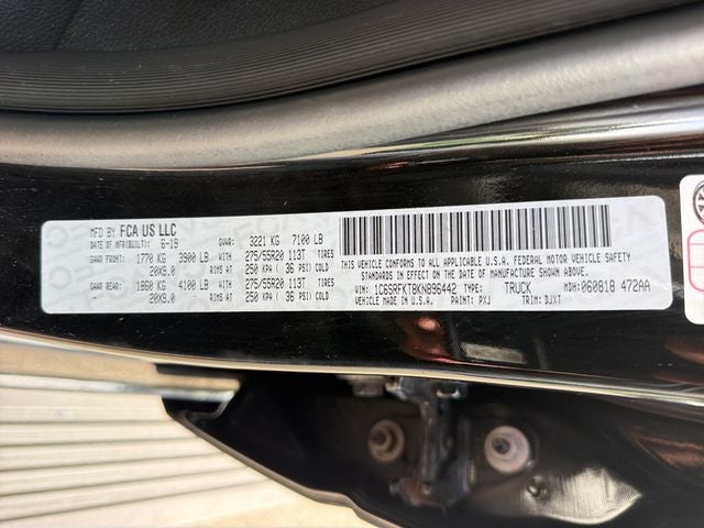 2019 RAM 1500 Limited