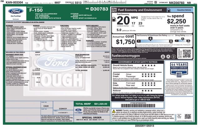 2022 Ford F-150 XLT