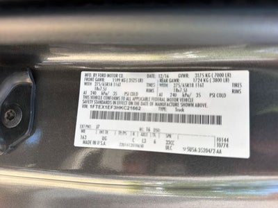 2017 Ford F-150 XLT