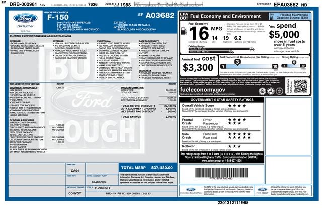 2014 Ford F-150 STX