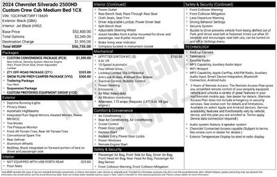 2024 Chevrolet Silverado 2500HD Custom