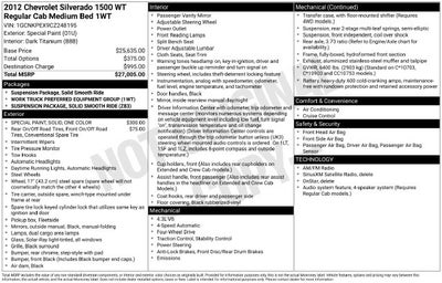 2012 Chevrolet Silverado 1500 Work Truck