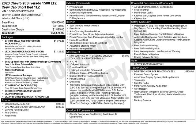 2023 Chevrolet Silverado 1500 LTZ