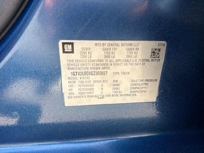 2016 GMC Sierra 1500 Base Elevation