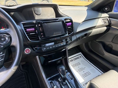 2016 Honda Accord EX-L w/Navigation and Honda Sensing