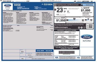 2018 Ford Edge SEL