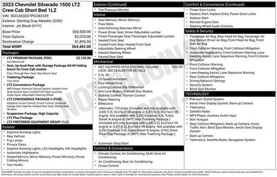 2023 Chevrolet Silverado 1500 LTZ