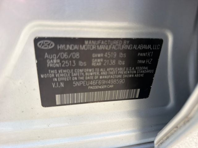 2009 Hyundai Sonata Limited