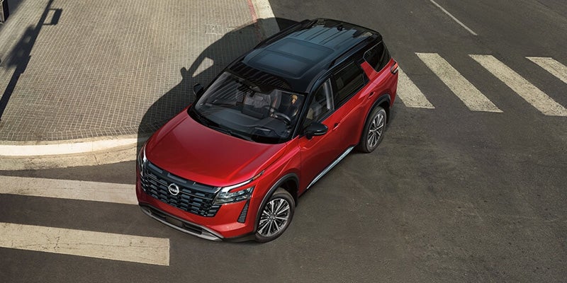 Nissan exterior view of car