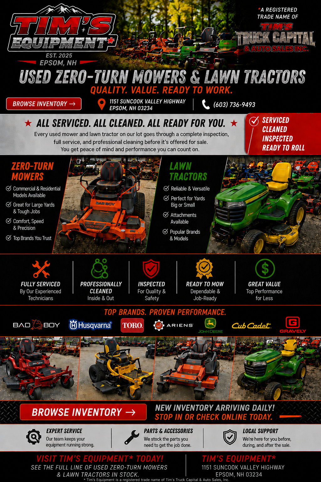Tim's Truck Capital & Auto Sales, Inc in Epsom NH