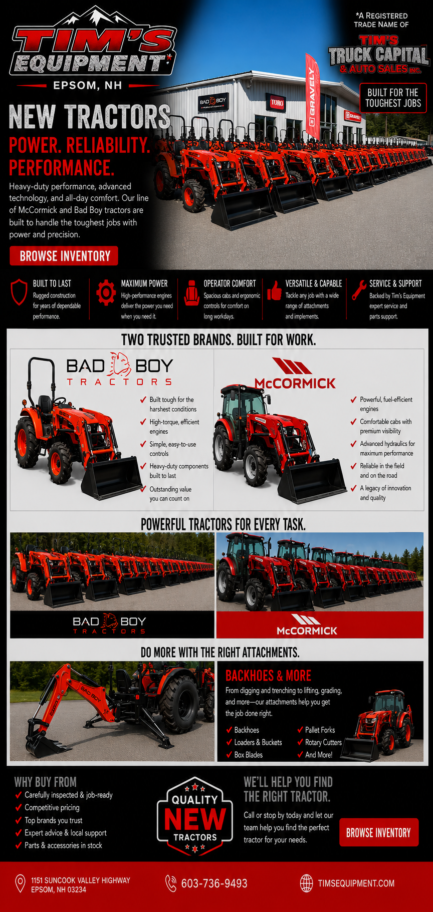 Tim's Truck Capital & Auto Sales, Inc in Epsom NH