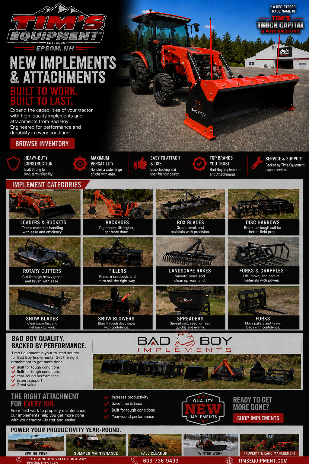Tim's Truck Capital & Auto Sales, Inc in Epsom NH