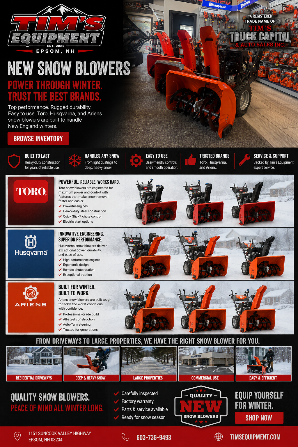 Tim's Truck Capital & Auto Sales, Inc in Epsom NH